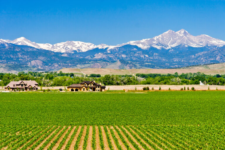 View of Longs Peak in Northern Colorado - Johnstown Mortgage Broker