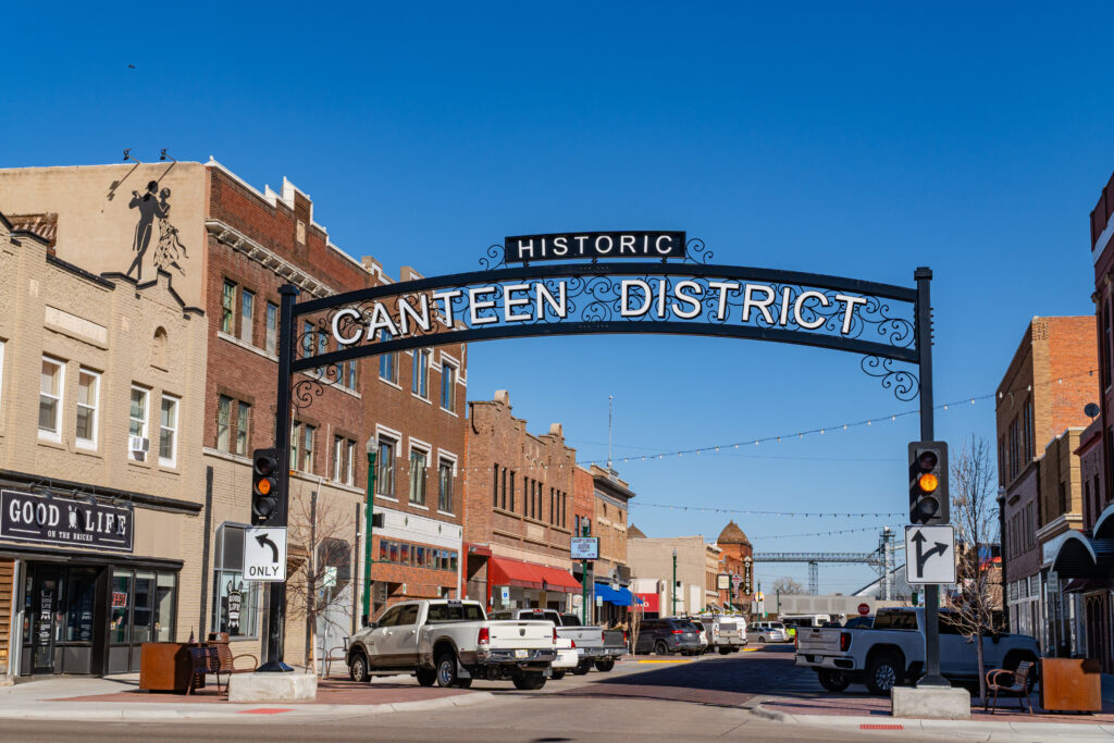 North Platte Mortgage Broker - Downtown North Platte sign